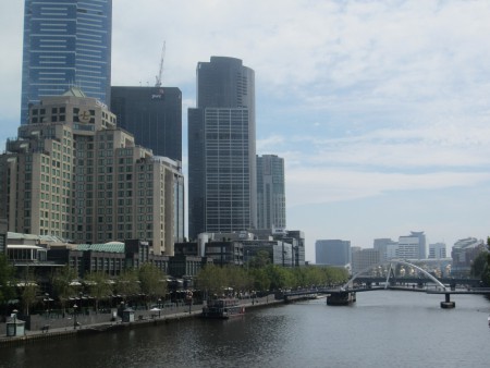 Utsikt vid Yarra river