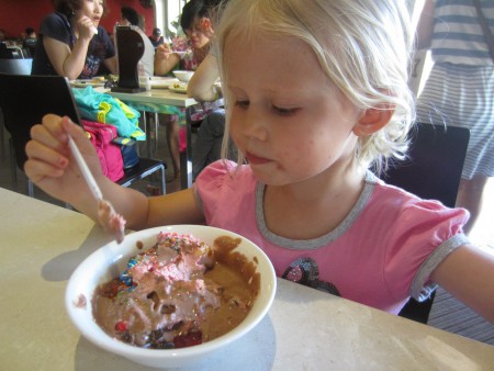 All you  an eat=glass, pudding, alla såser o strössel samt godis i ett