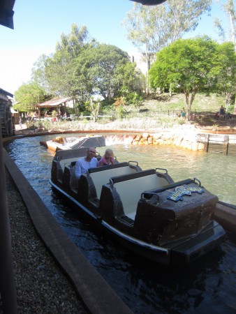 Bella o C tog en egen tur i gruvan