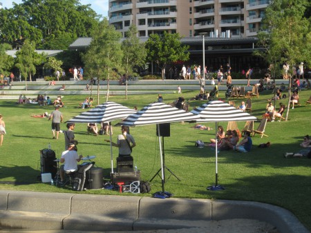 Söndagsmusik i det gröna